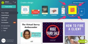 Create A DIY Logo Using Canva | The Virtual Savvy